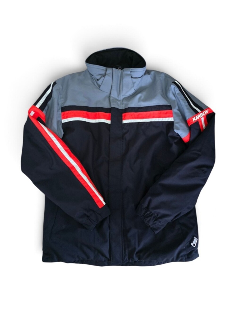 Karbon Men's Size Medium Colorblock Insulated Ski Jacket